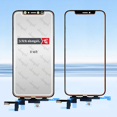 Volledig LCD-display voor iPhone X Digitalisator Vervanging van voorruit
